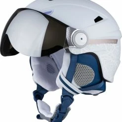 Bon marché 🥰 Casque Ski Adulte WANABEE BRIDGET VISOR IN MOLD BLANC W 👏