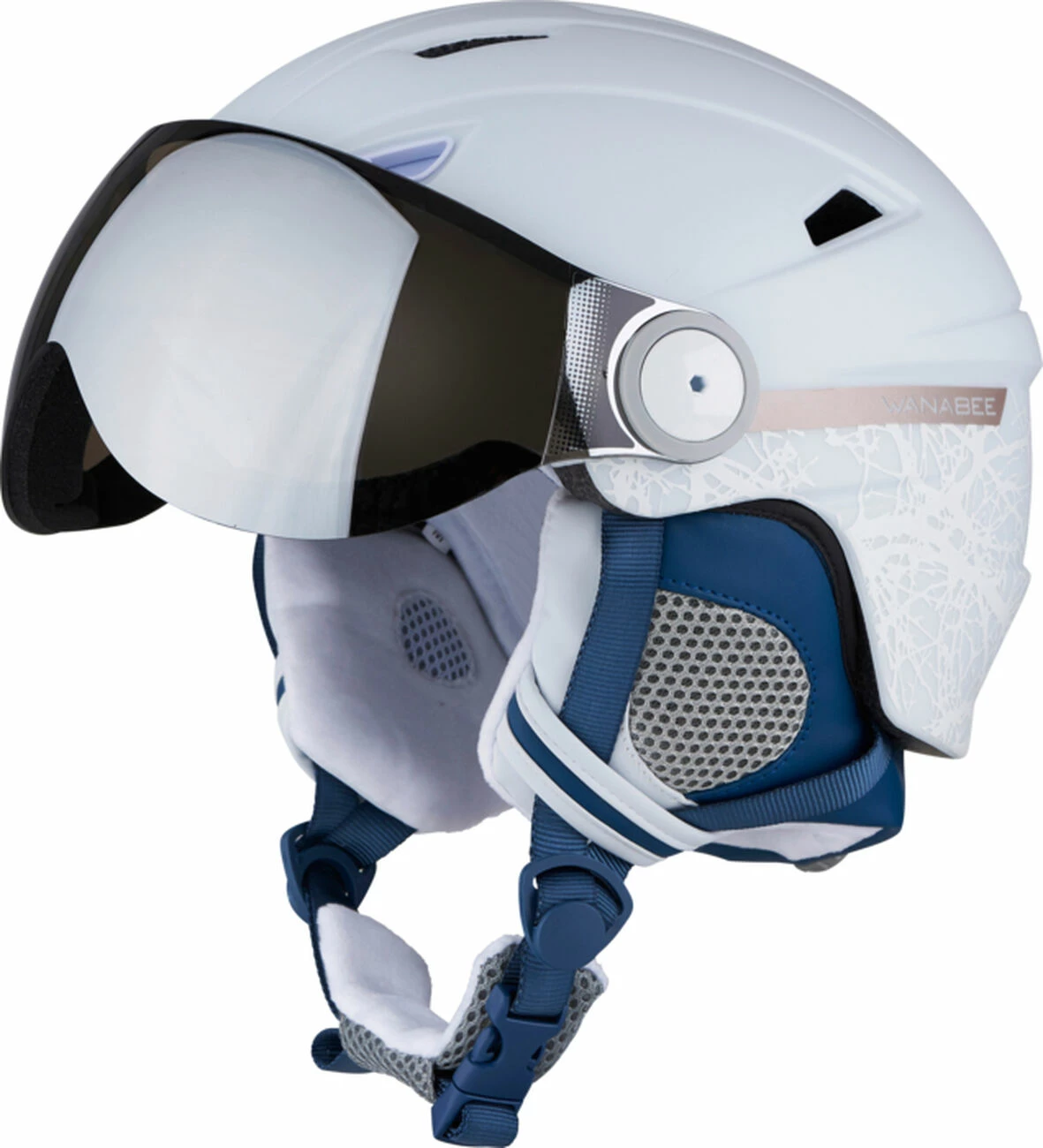 Bon marché 🥰 Casque Ski Adulte WANABEE BRIDGET VISOR IN MOLD BLANC W 👏 3 Bon marché 🥰 Casque Ski Adulte WANABEE BRIDGET VISOR IN MOLD BLANC W 👏