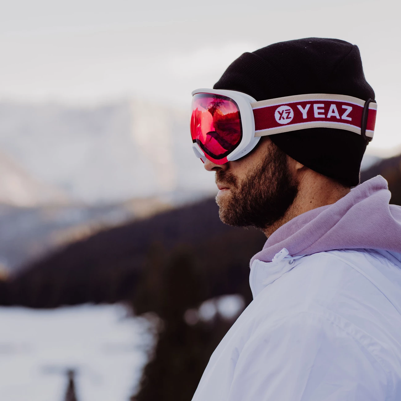 Coupon 🎉 Sports Dhivers Yeaz Black Run Masque De Ski/snowboard Rouge/blanc Mat 🎁 7 Coupon 🎉 Sports Dhivers Yeaz Black Run Masque De Ski/snowboard Rouge/blanc Mat 🎁 – Image 5