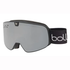 Tout neuf 🔥 Sports Dhivers Boll Masque De Ski / Snow Bollé Nevada Neo Black Matte Black Chrome / Light Vermillo 🧨