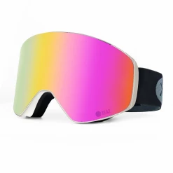 Offres 👍 Yeaz Apex Masque De Ski/snowboard Avec Écran Aimanté Rose/blanc/ Gris 🔔