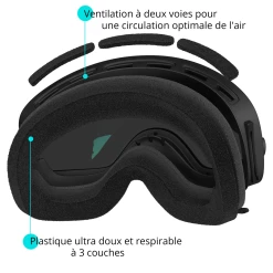 Nouveau 🔔 Sports Dhivers Yeaz Xtrm-summit Masque De Ski / Snowboard Sans Monture Noir ✨ 13 Nouveau 🔔 Sports Dhivers Yeaz Xtrm-summit Masque De Ski / Snowboard Sans Monture Noir ✨ -Salomon magasin cf34019c3090463da5b7833b60bd3fb7